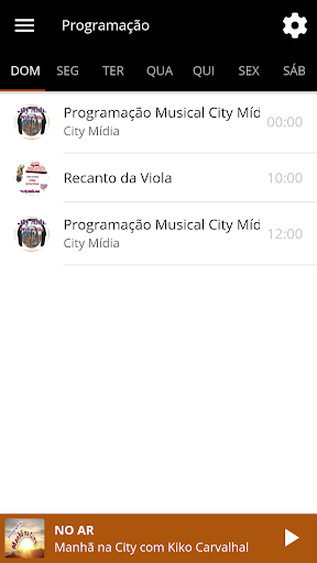 City Mídia Web Rádio Screen 2
