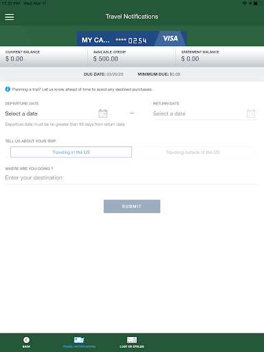 Arbor Financial Card Control