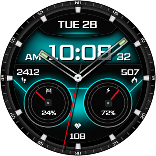 Hybrid Sport Color Watchface
