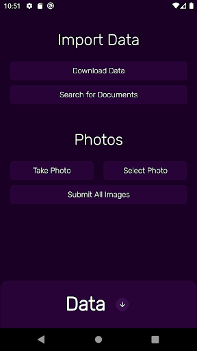 Android application StormCloud screenshort