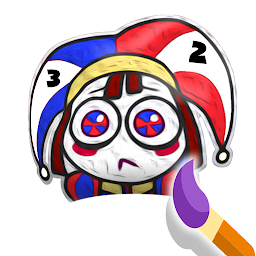 Coloring Digital circus