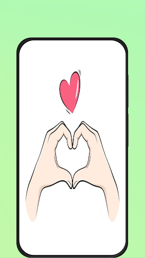 heart hand emoji Screen 2