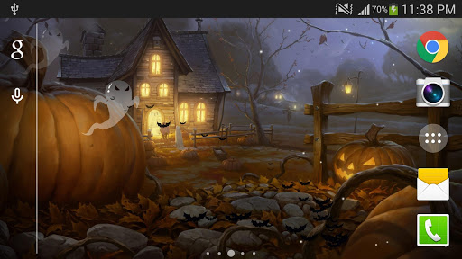 Halloween Live Wallpaper Screen 3