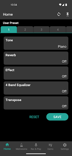Android application ANYTIME AK-02 screenshort