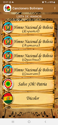 Cancionero Boliviano