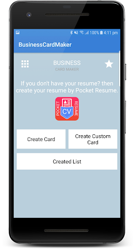 Business Visitor Card Maker and