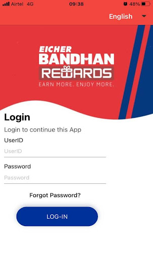 Android application Eicher DSR screenshort