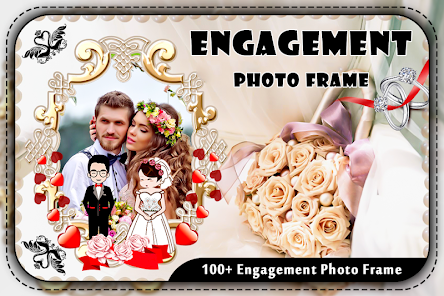 Engagement Photo Frame 1.5 APK + Mod (Unlimited money) إلى عن على ذكري المظهر