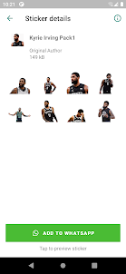 Kyrie Irving Stickers