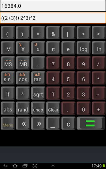 Captura de Pantalla 2 AndrCalcx android