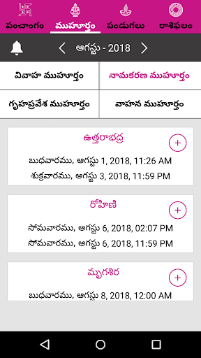 TELUGU CALENDAR PANCHANGAMOff