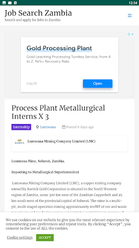 Zambia Jobs Screen 3