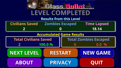 Grayly Shooter - Glass Bullet