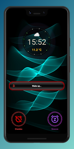 Réveil à désactivation vocale Screen 2