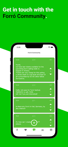 Forró Events Screen 2