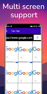 Multiple Tab View Browser