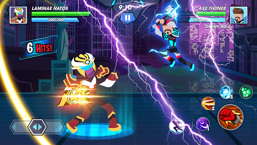 Stickman Fighter Infinity - Super Action Heroes screenshots 4