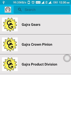 Gajra Gears PriceList (by Avad Screen 3