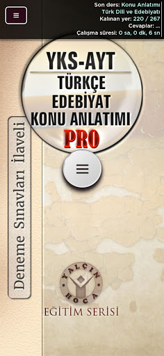 Screenshot of YKS-AYT KPSS Türkçe Edebiyat K