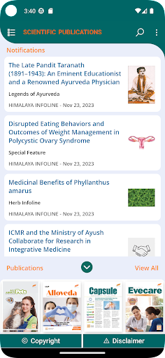 Scientific Publications Screen 3