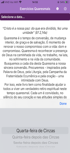 Exercícios Quaresmais