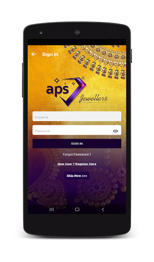 APS Jewellers Screen 2