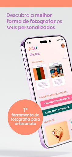 Android application Palet screenshort