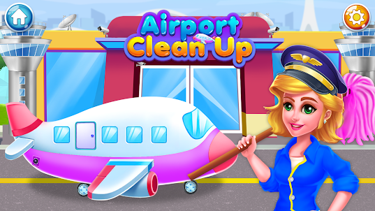 Plane Wash: Cleaning Games