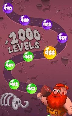 Stone Age Bubble Popper - Screenshot 3