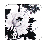 peonyflower inkwash wallpaper icon