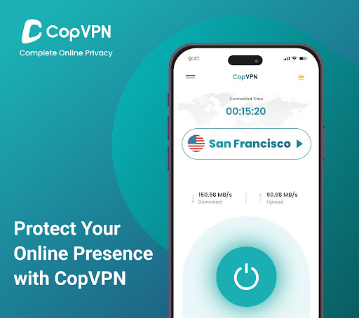 Android application CopVPN – Fast & Secure VPN screenshort