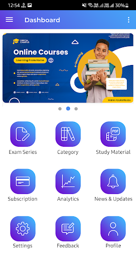 IGNITE’S Learning Hub Screen 2