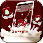 Cover Image of Baixar Red Cherry Launcher Theme  APK