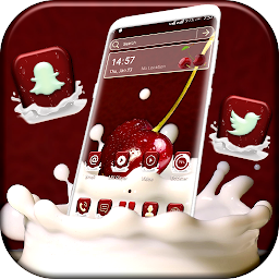 Icon image Red Cherry Launcher Theme