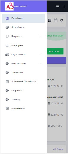 Android application 360HRIS - Bring Team Together screenshort