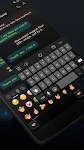screenshot of Emoji Keyboard - Black Round