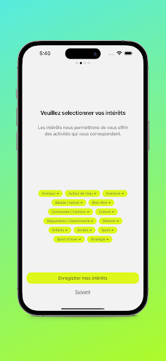 explor.ch Screen 2