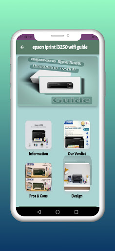 Epson iprint l3250 guide Screen 3
