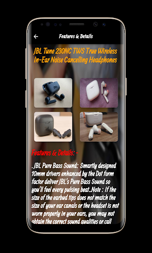 JBL Tune 230NC TWS Guide Screen 2