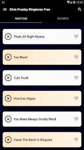 Screenshot 6 Ringtones Elvis Presley android