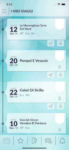 Android application Nicolini Viaggi screenshort