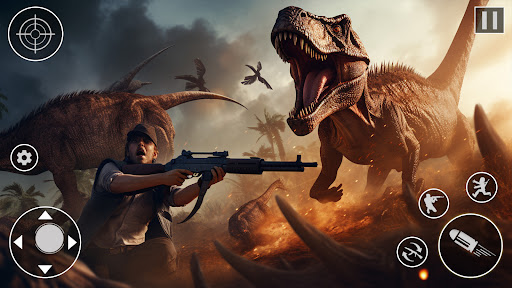 Wild Dino Hunter Shooter Games