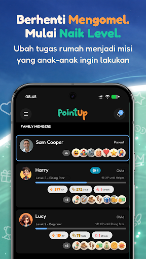 PointUp: Pelacak Tugas Anak screenshot 1