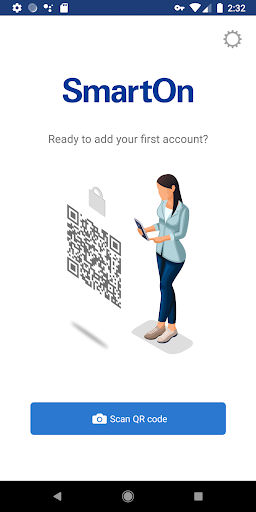 Android application SmartOn QR (2D Code Auth) screenshort