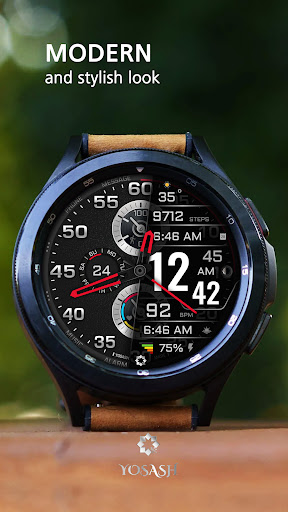 H360 Analog Digital Watch Face Screen 2
