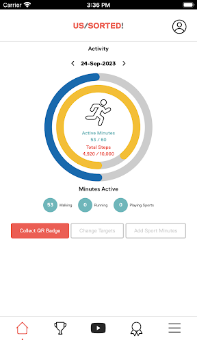Android application US Sorted screenshort