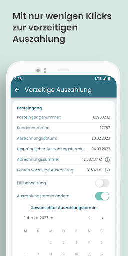 Meine Abrechnung Screen 3