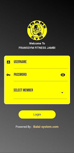 Android application FRANSGYM screenshort