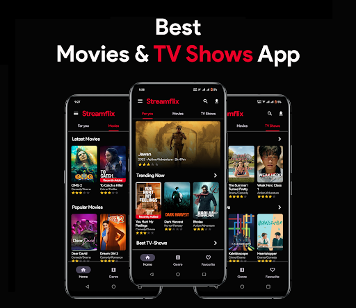 Android application Streamflix: Movies & TV Shows screenshort