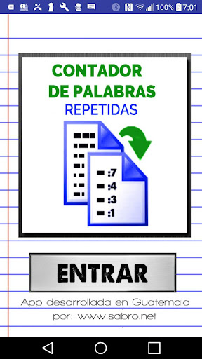 Contador de Palabras Repetidas